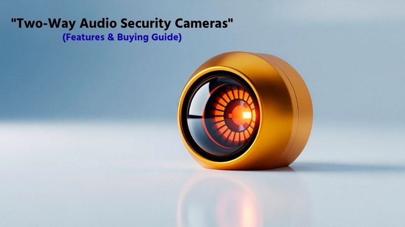 Two-Way Audio Security Cameras
