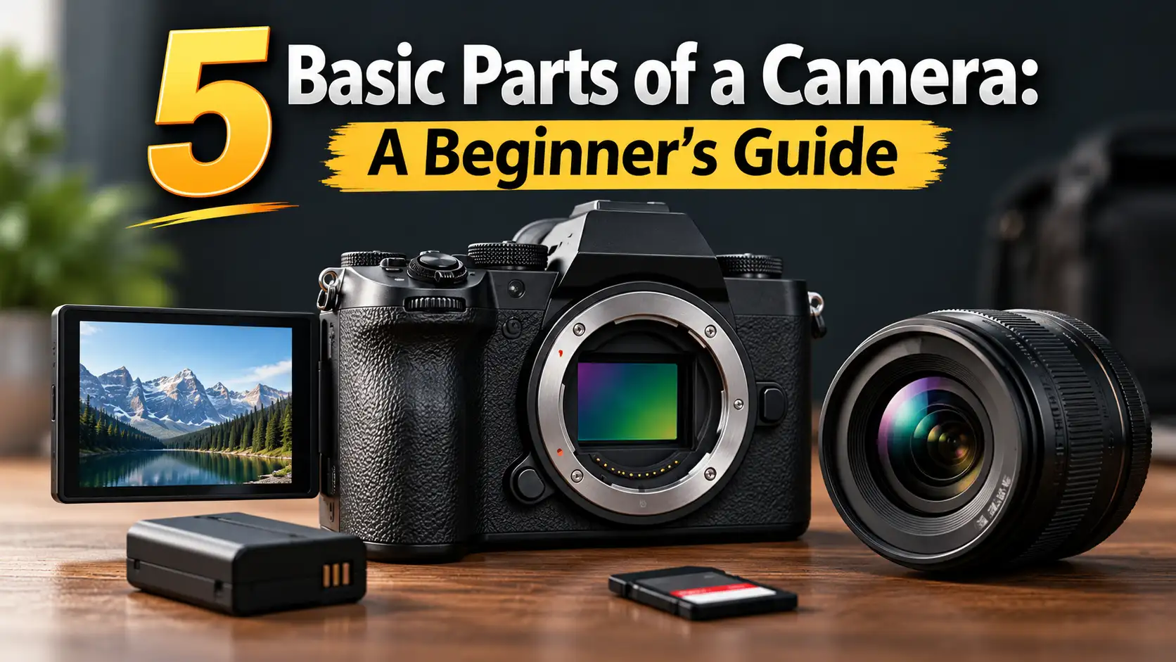 5 Basic Parts of a Camera