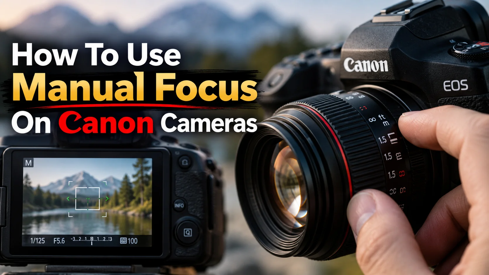 How To Use Manual Focus On Canon Cameras
