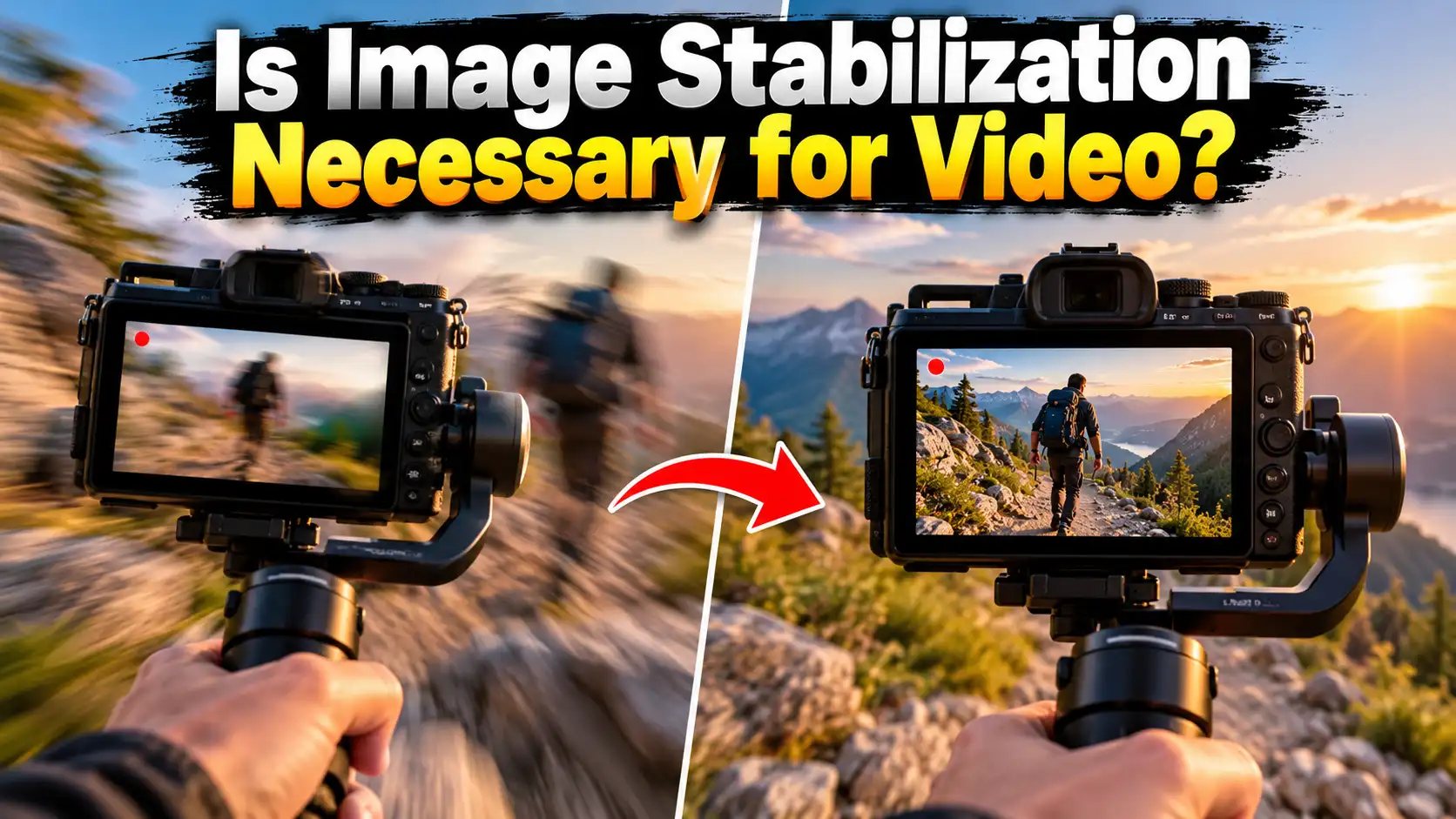 Is Image Stabilization Necessary for Video
