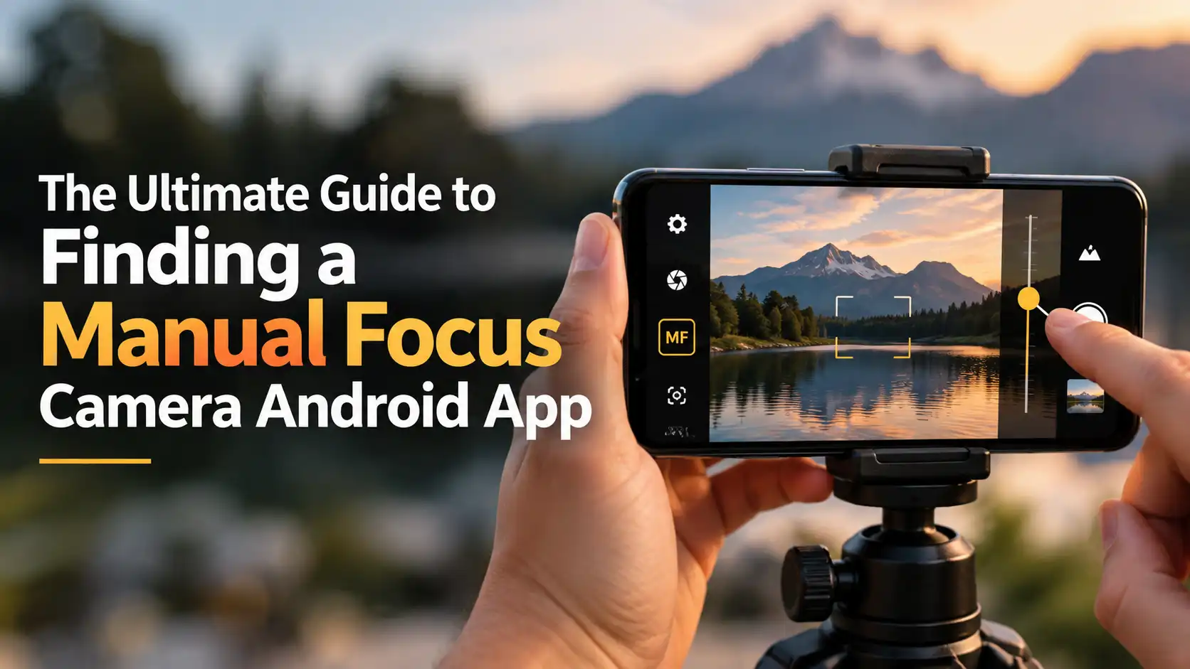 Manual Focus Camera Android App