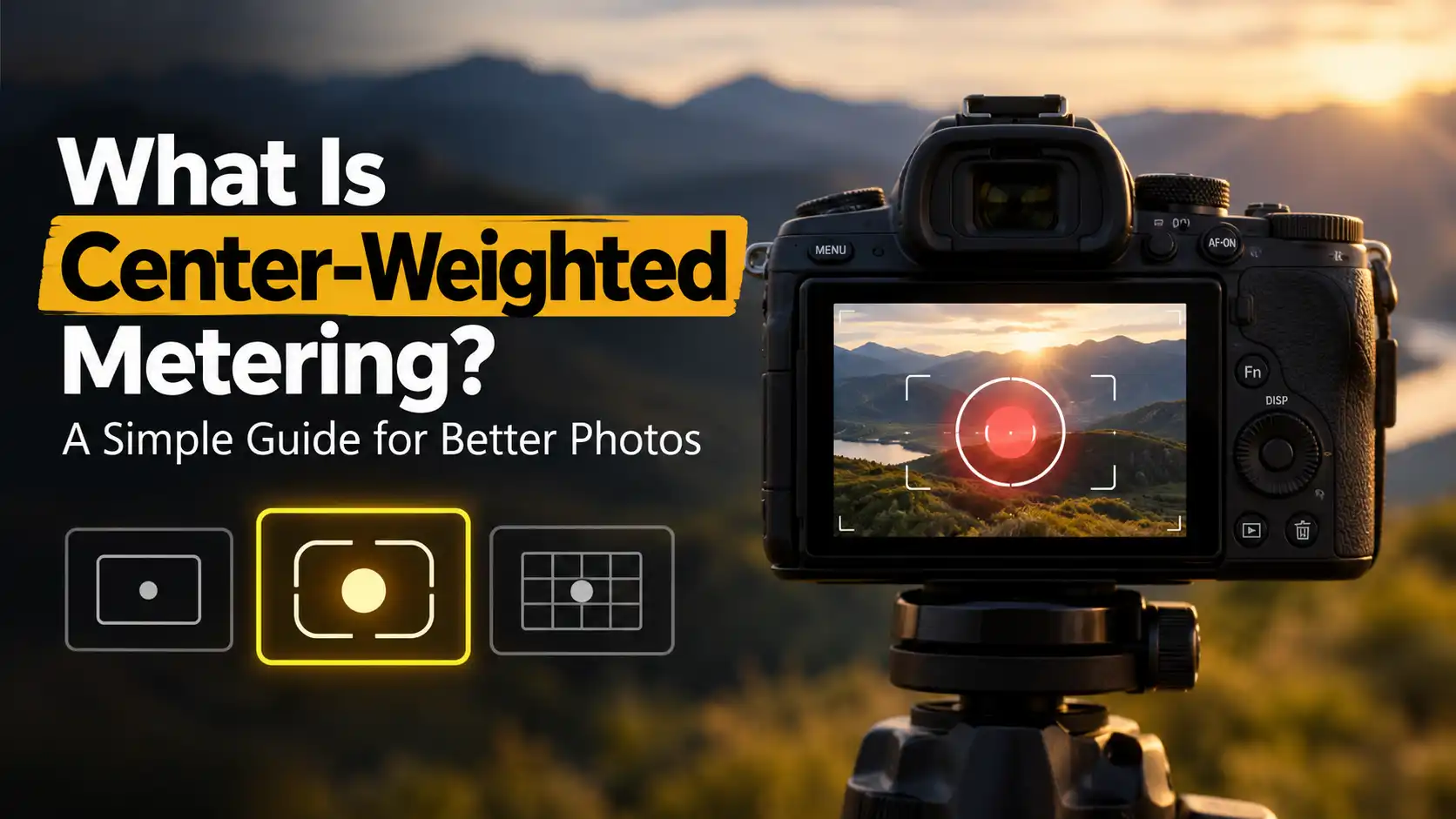 What Is Center-Weighted Metering