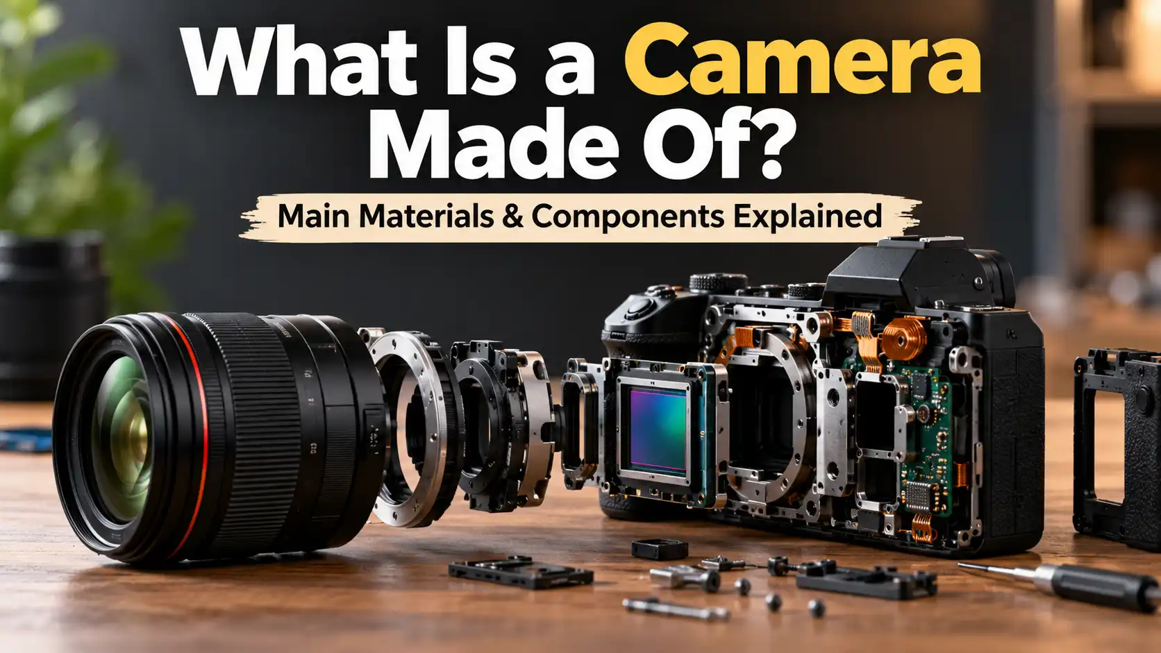 What Is a Camera Made Of