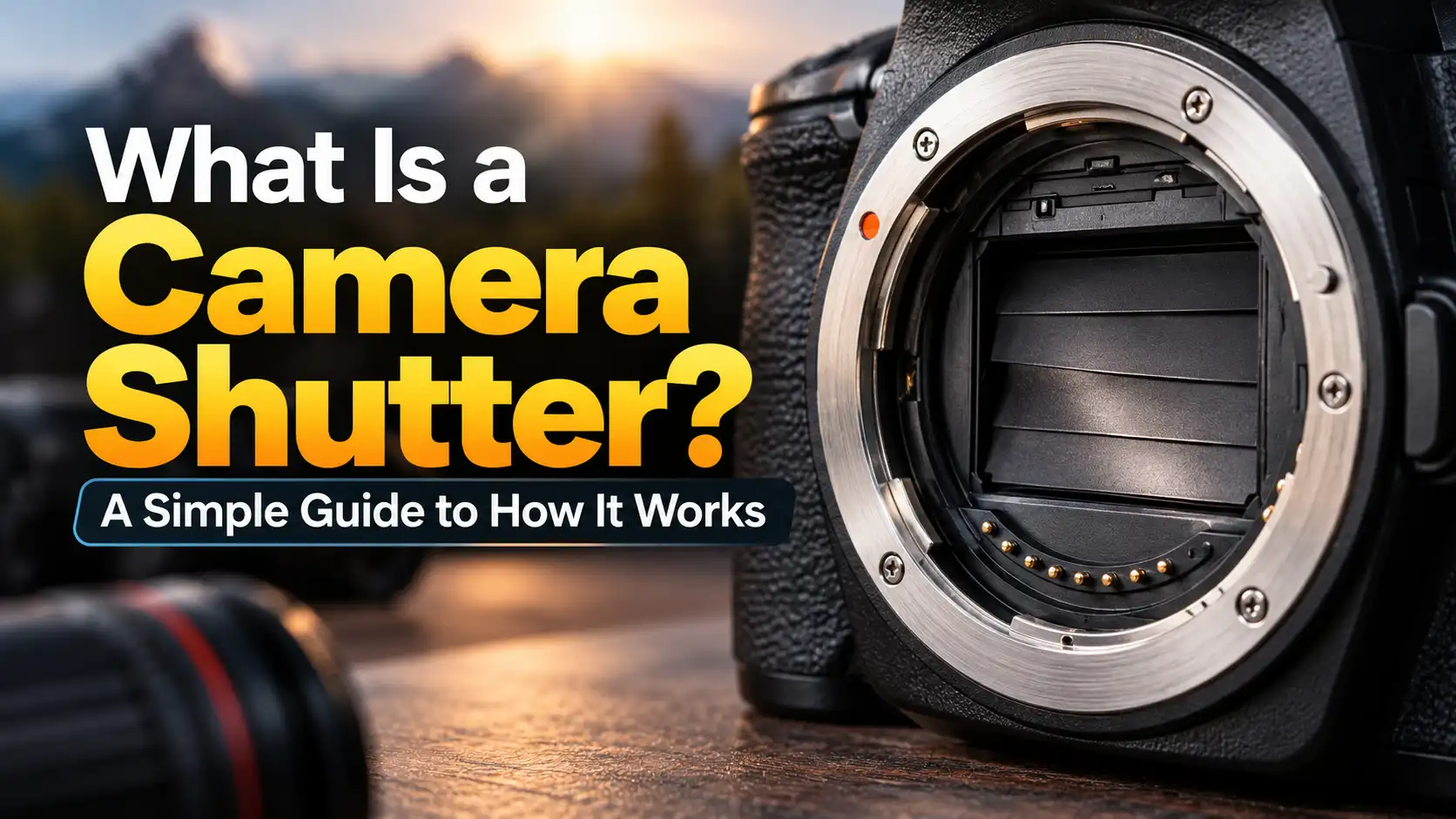 What Is a Camera Shutter