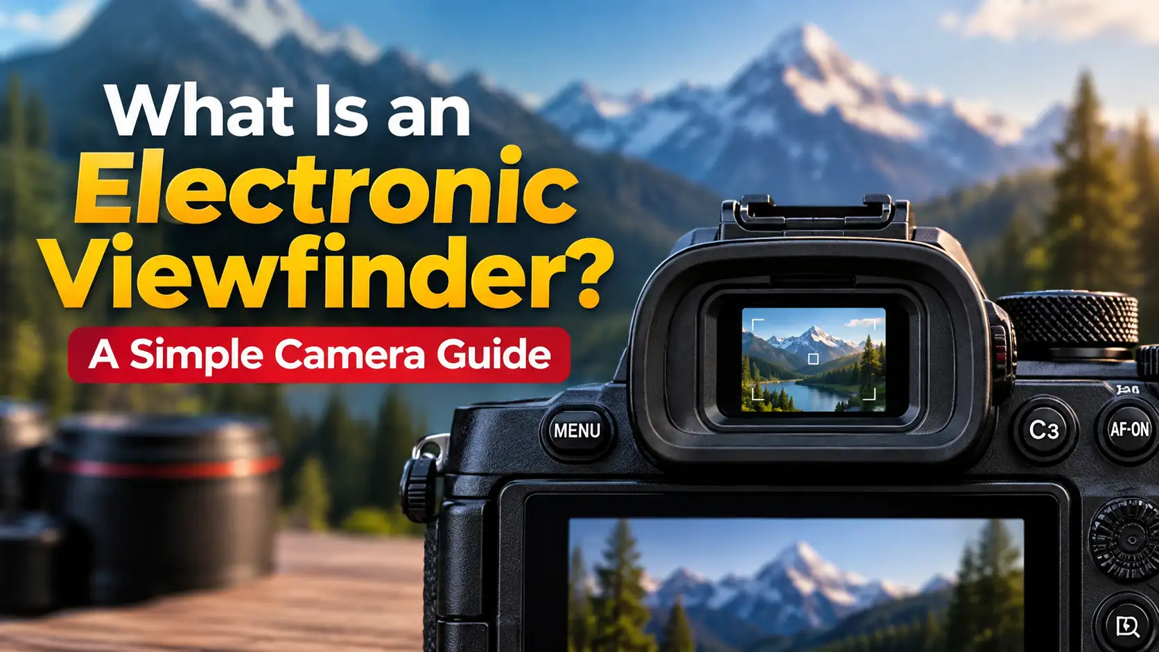 What Is an Electronic Viewfinder