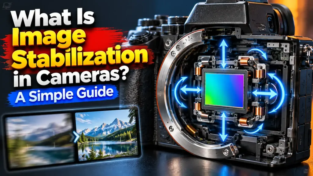 What is image stabilization inside a camera body sensor.